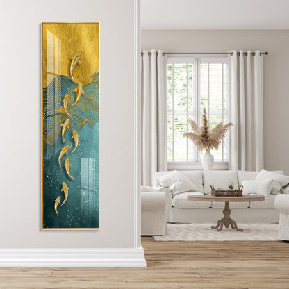 Limitless Delights Premium Acrylic Vertical Wall Art