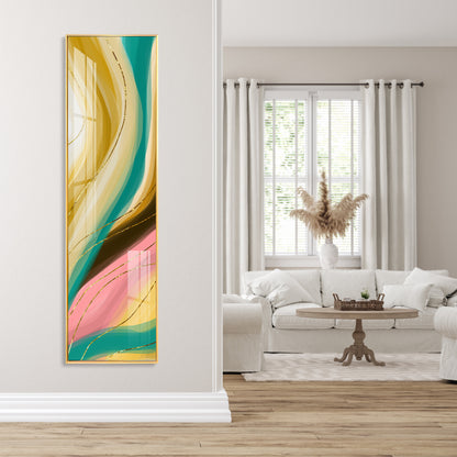 Colors of Happiness Premium Acrylic Vertical Wall Art