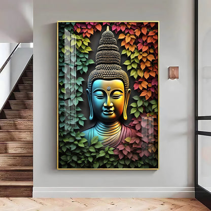 Beautiful Buddha Premium Acrylic Vertical Wall Art