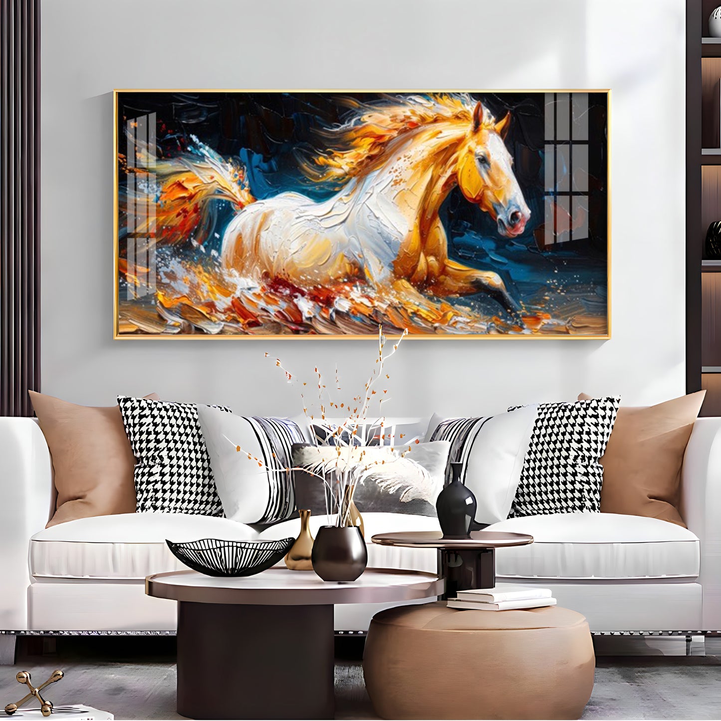 Fantasy Horse Premium Acrylic Horizontal Wall Art