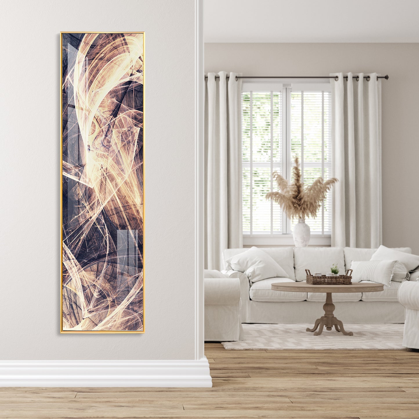 Fractal Art Premium Acrylic Vertical Wall Art