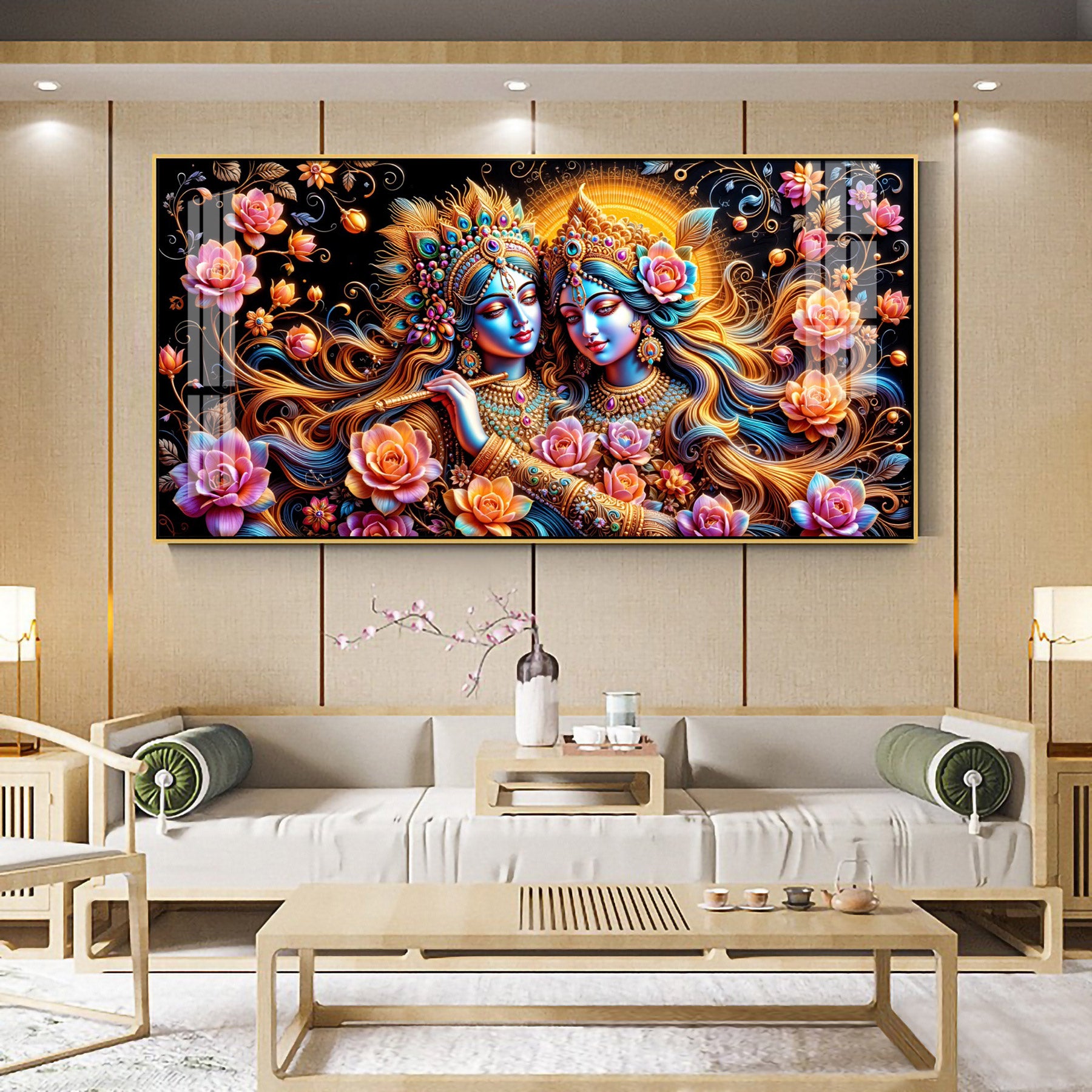 Divine Union Premium Acrylic Horizontal Wall Art