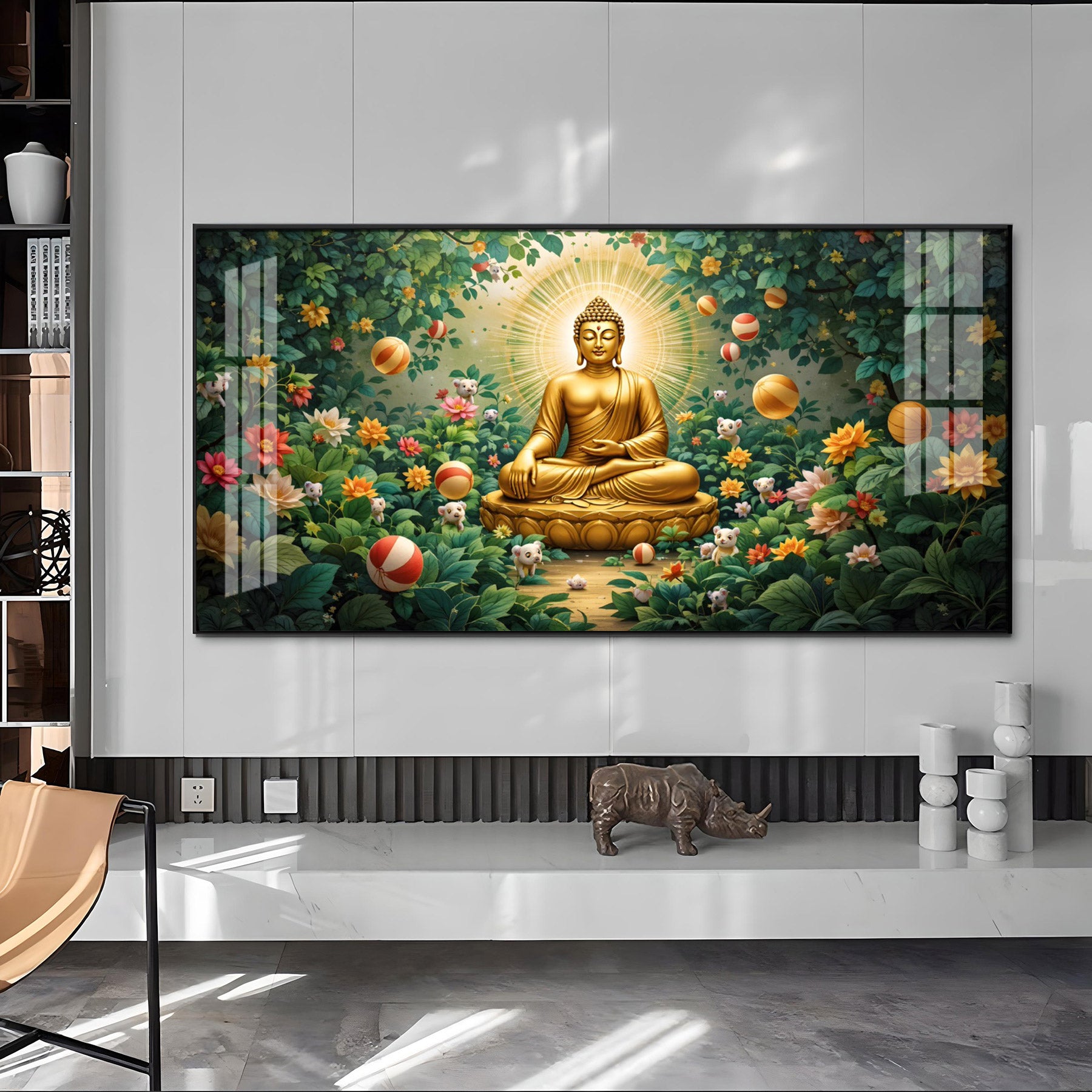 Nimbus of Wisdom Premium Acrylic Horizontal Wall Art
