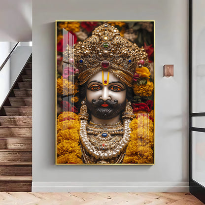 Shree Khatu Shyam Premium Vertical Acrylic Wall Art