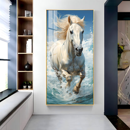 Charismatic Horse Premium Acrylic Vertical Wall Art