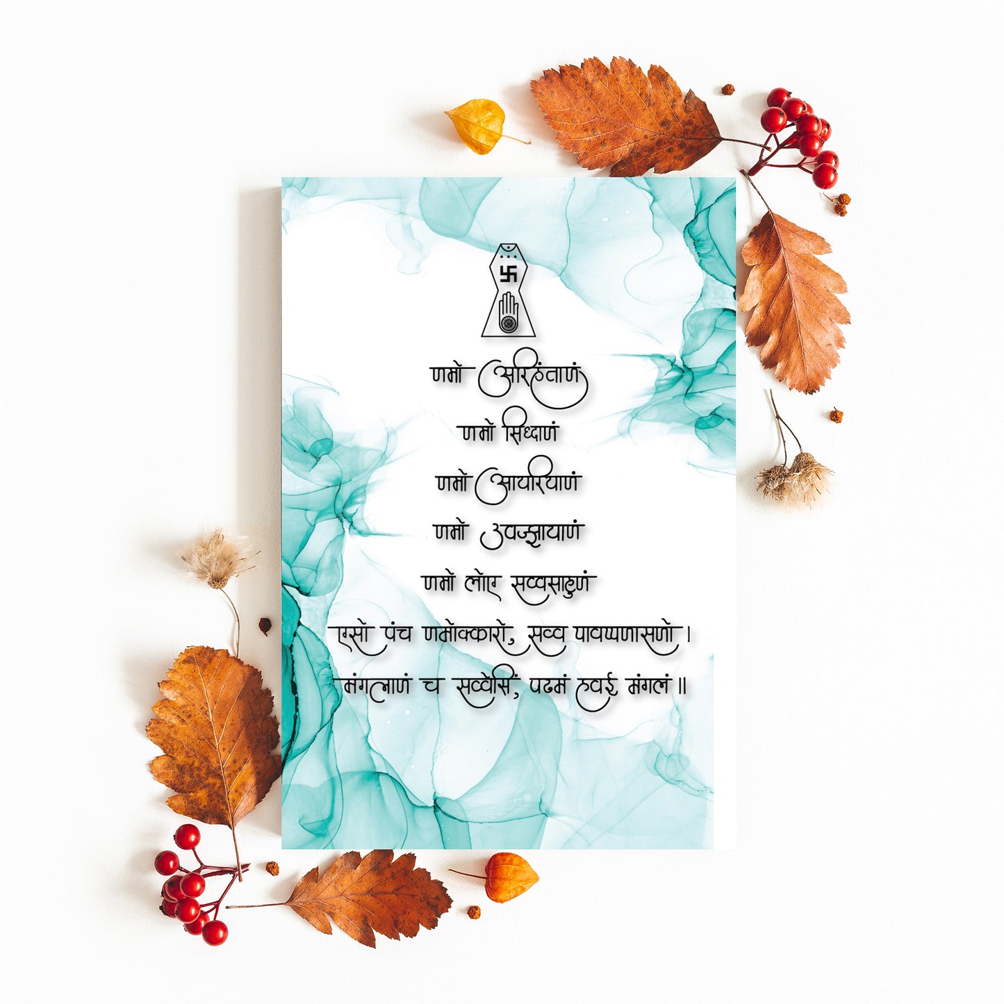 Five Fold Bow Mantra Acrylic Wall Art