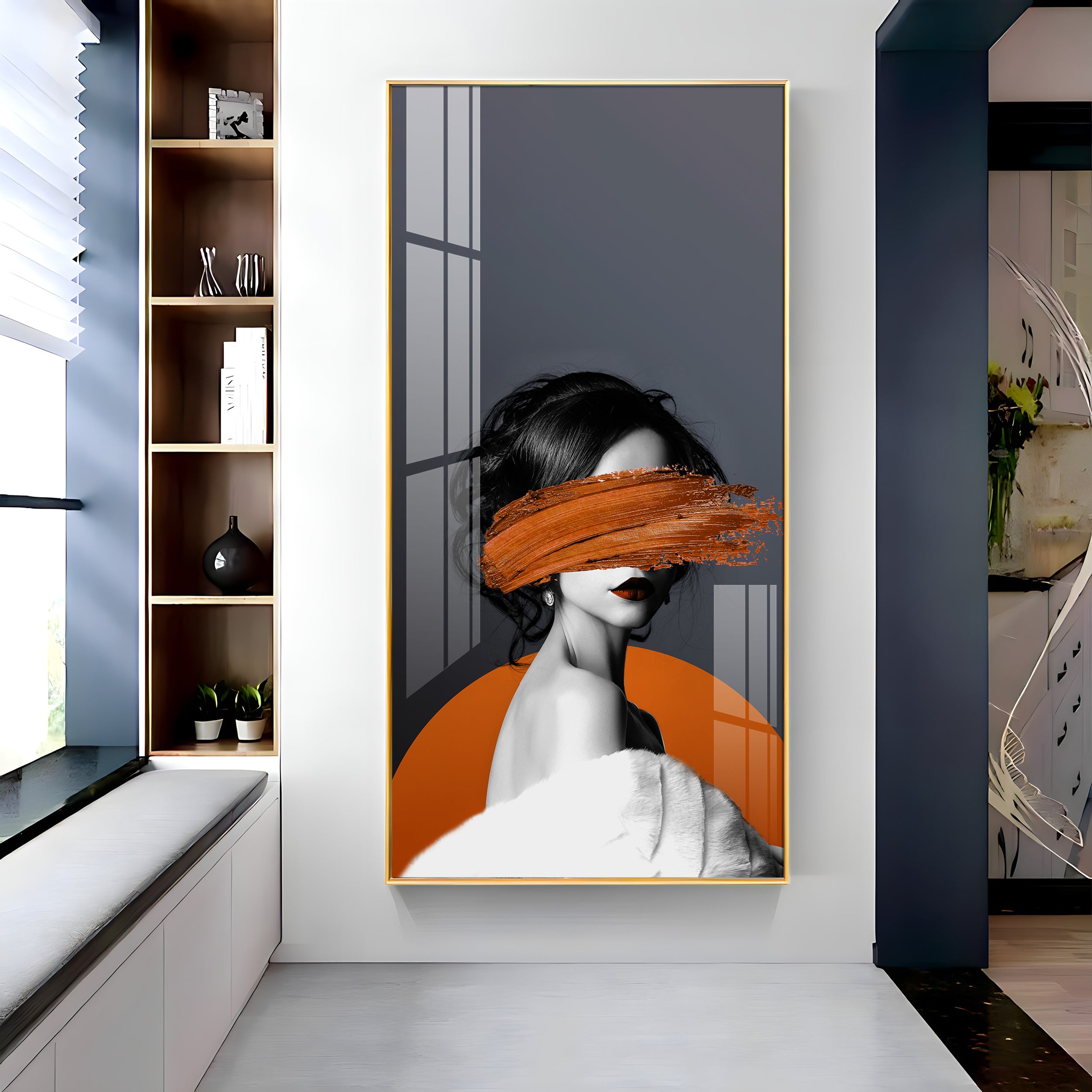 Ethical Woman Premium Acrylic Vertical Wall Art