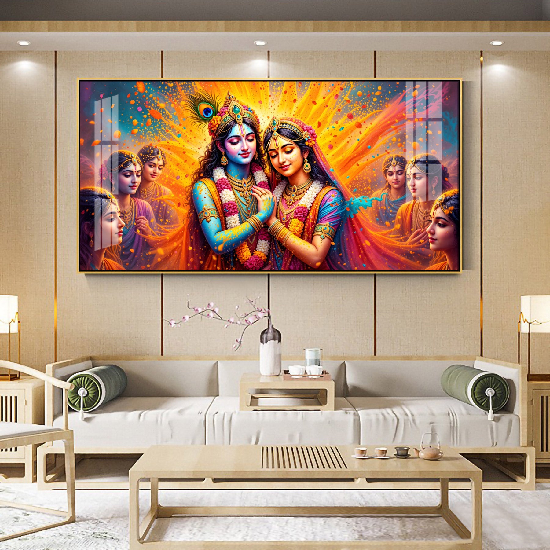 Enchanted Love Of Two Soul Premium Acrylic Horizontal Wall Art