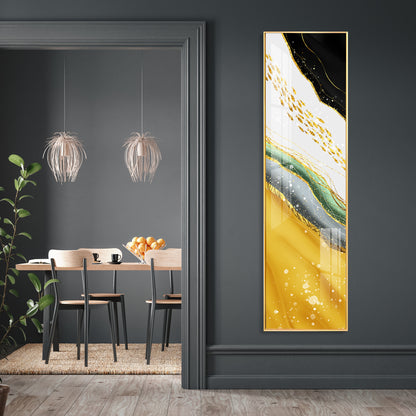 Sparkling Waves Premium Acrylic Vertical Wall Art