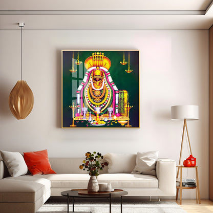 Tiruvannamalai Arulmigu Annamalaiyar Premium Acrylic Square Wall Art