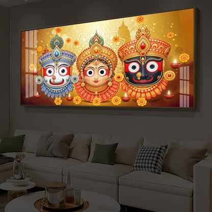 Jai Jagannath Modern Luxury Backlight Horizontal Wall Art