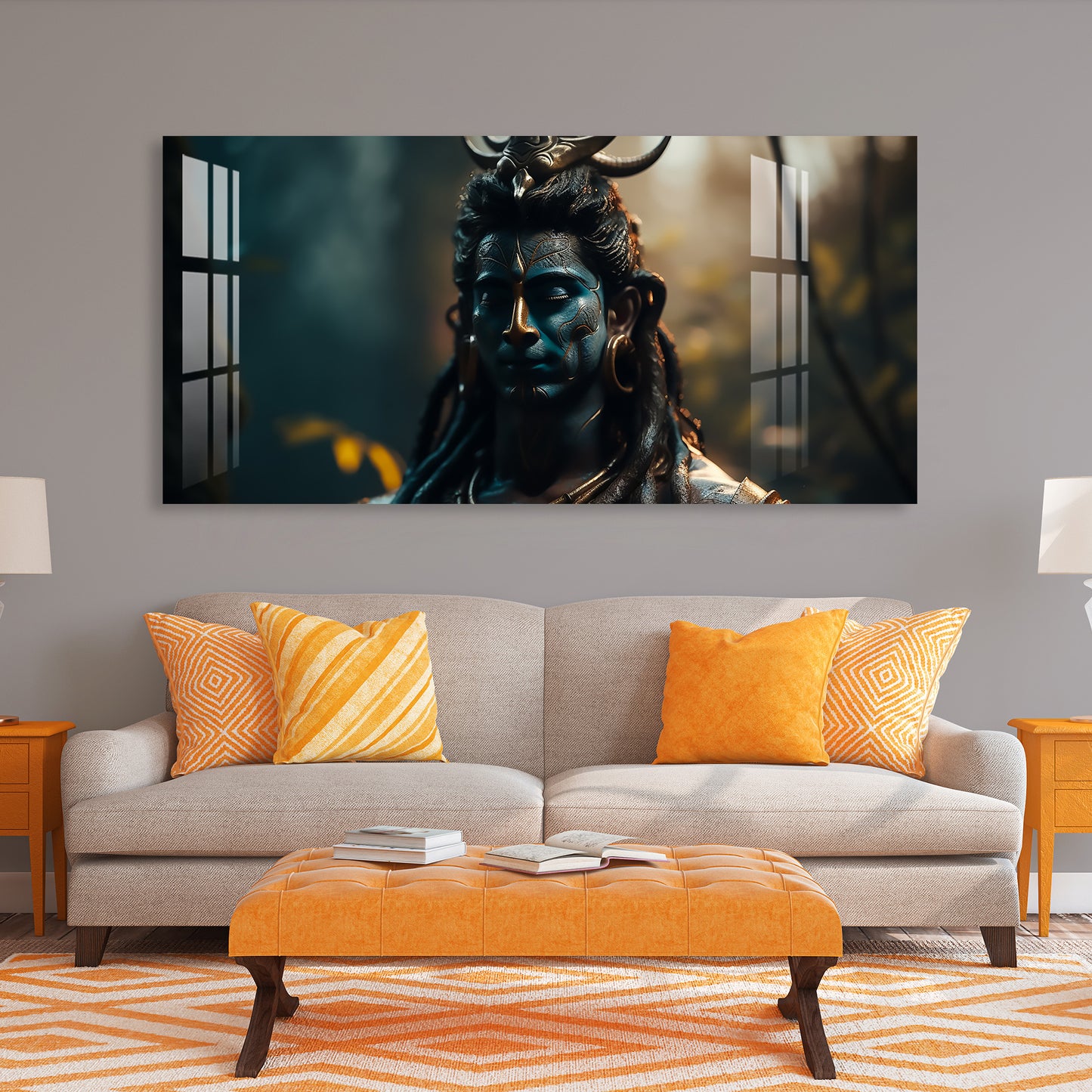 Sadashiva Acrylic Wall Art