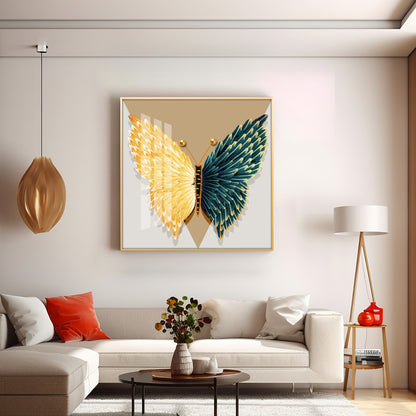 Majestic Monarch Premium Square Wall Art