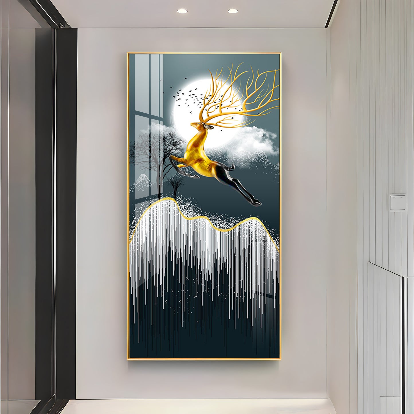 Winning Jump Luxury Crystal Wall Art