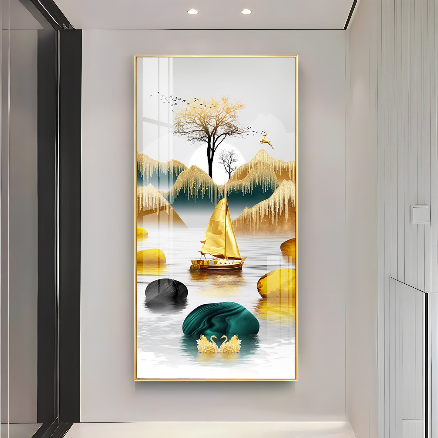 Fairytale Forest Luxury Crystal Wall Art