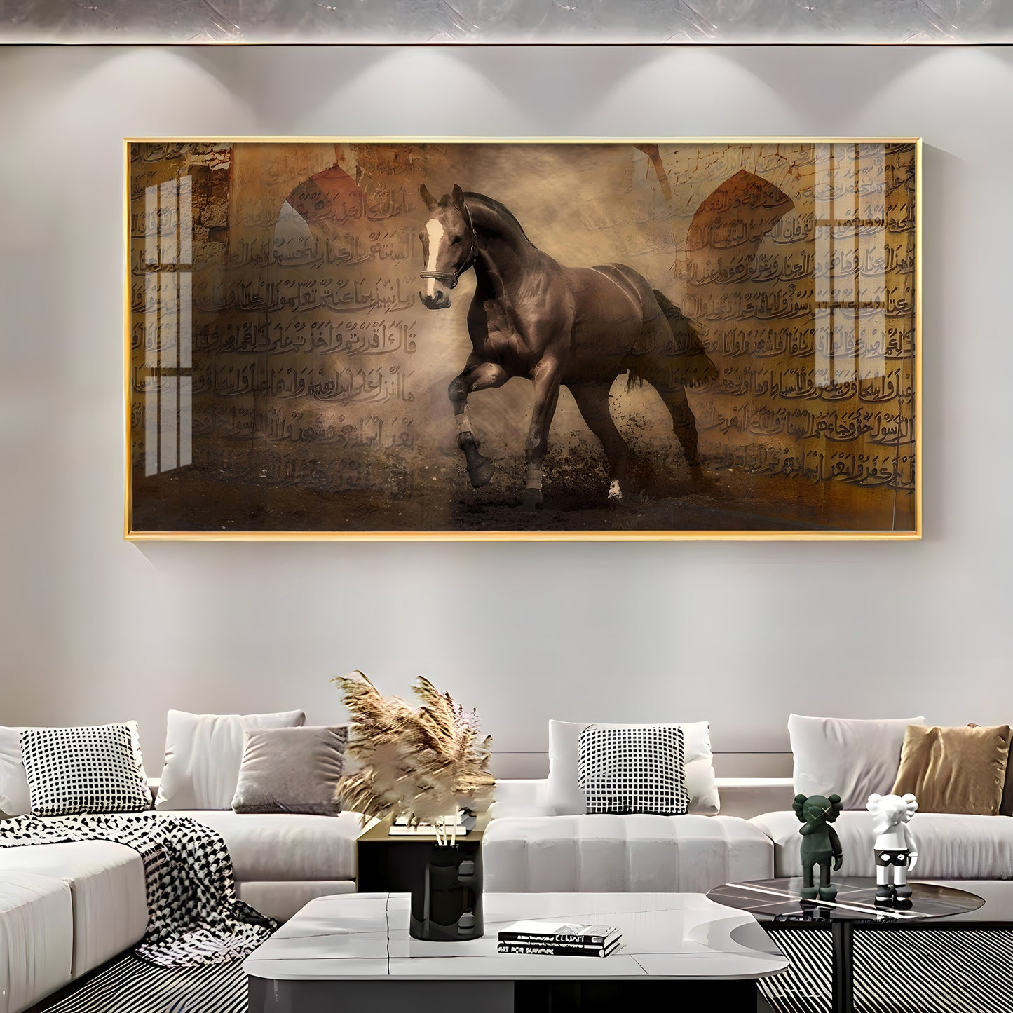 Persian Horse Premium Acrylic Vertical Wall Art