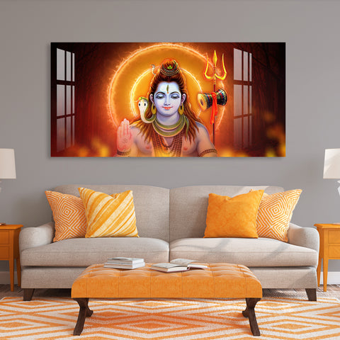 Buy Lord Shiva Acrylic Wall Art Online @ Best Price in India – The