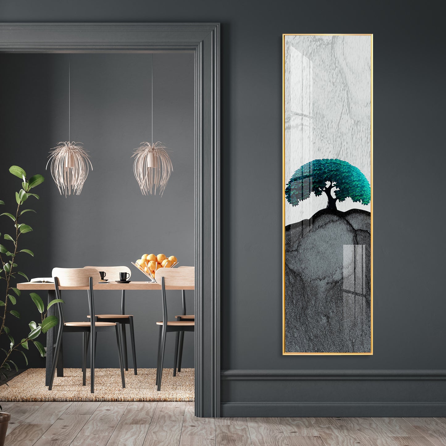 Nautical Nomad Tree Premium Acrylic Vertical Wall Art