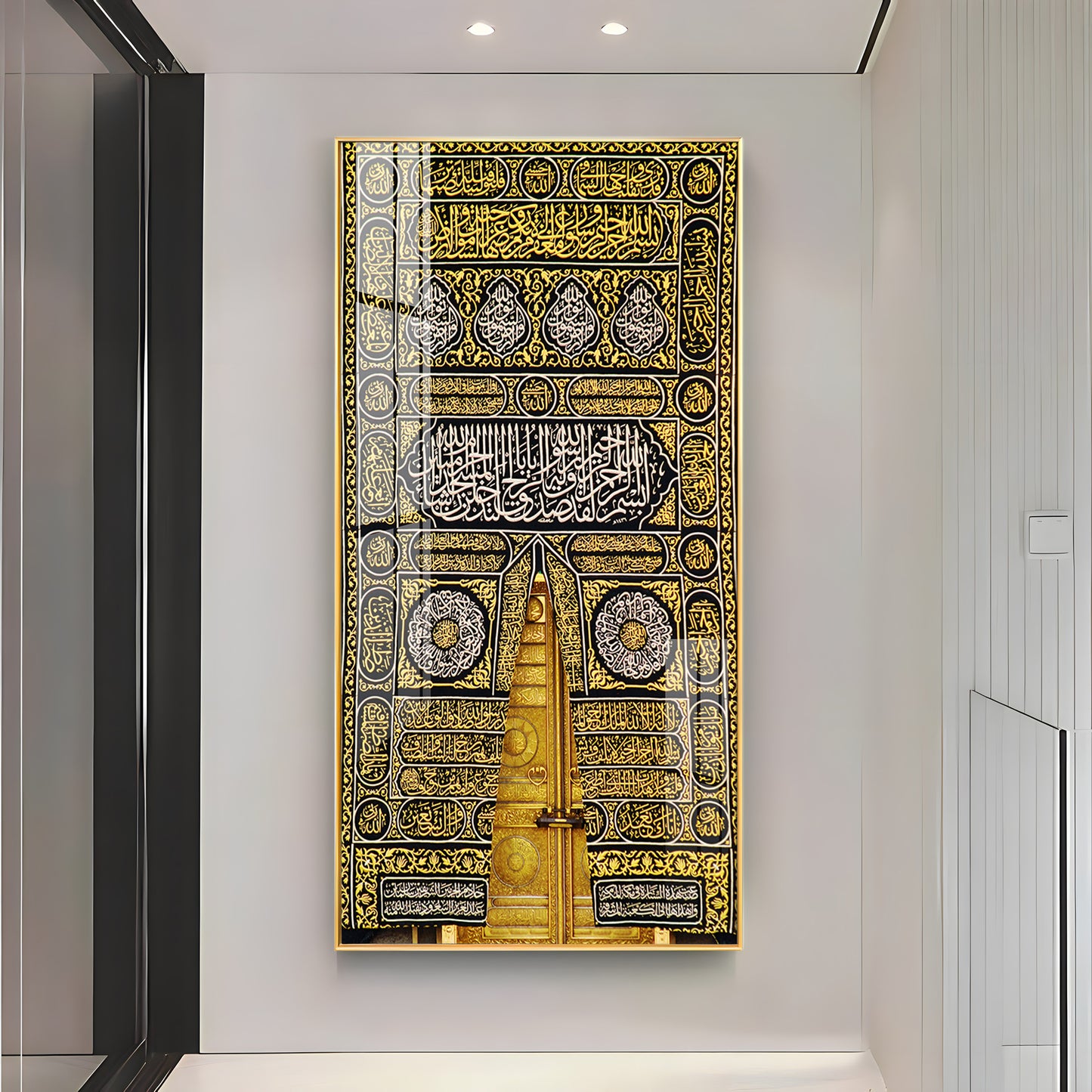 Gate Of Khana Kaba Acrylic Vertical Wall Art