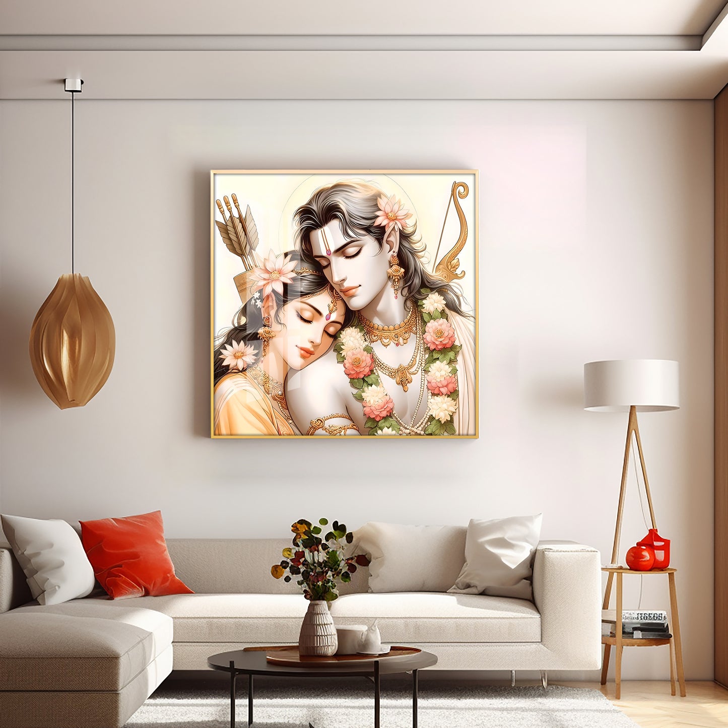 Siyaram Premium Acrylic Square Wall Art