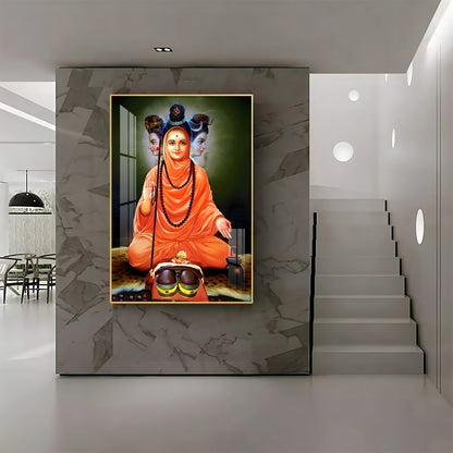 Portrait of Divine Authority Premium Vertical Acrylic Wall Art