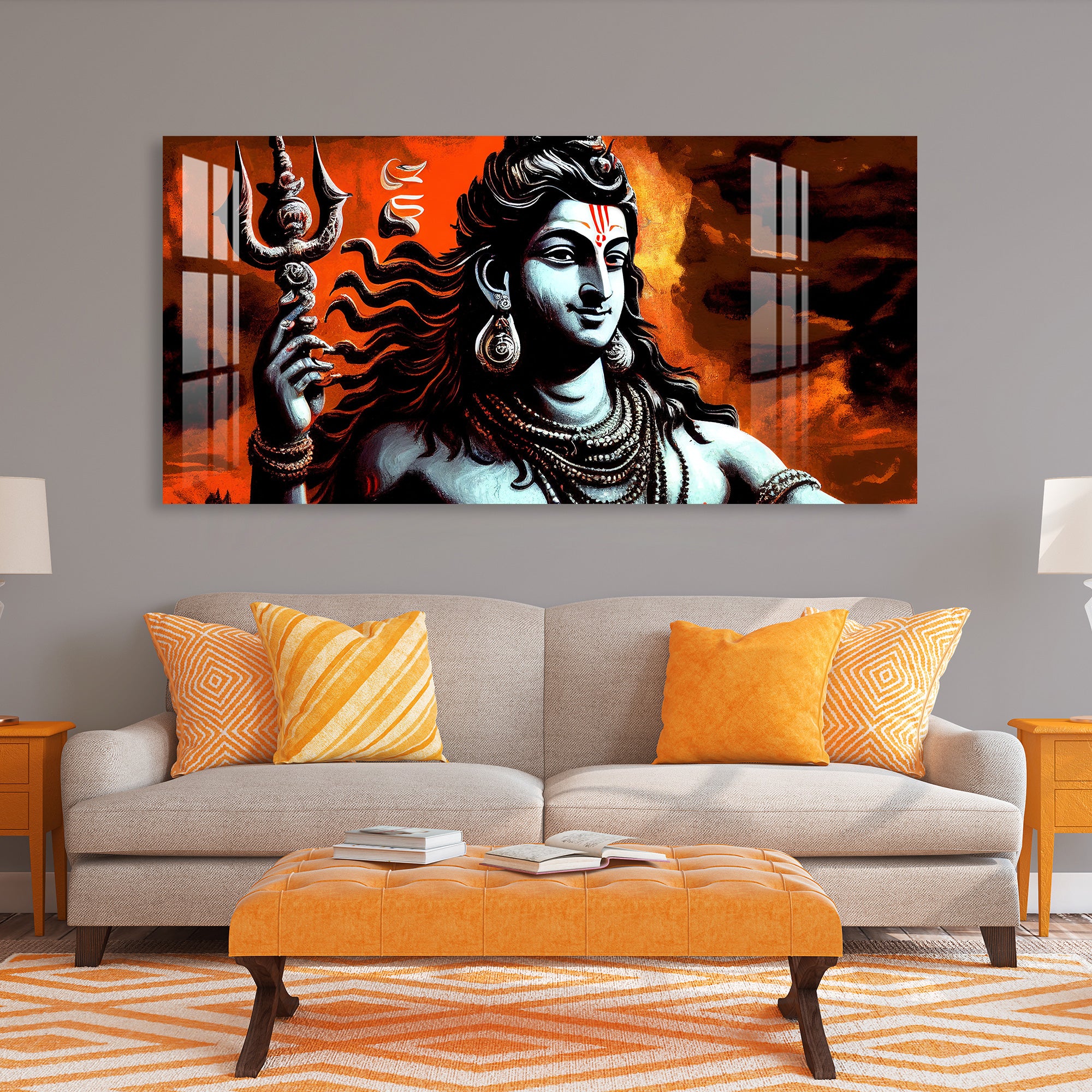 Mahadev Acrylic Wall Art