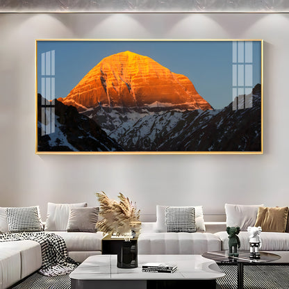 Majestic Mountain Premium Acrylic Horizontal Wall Art