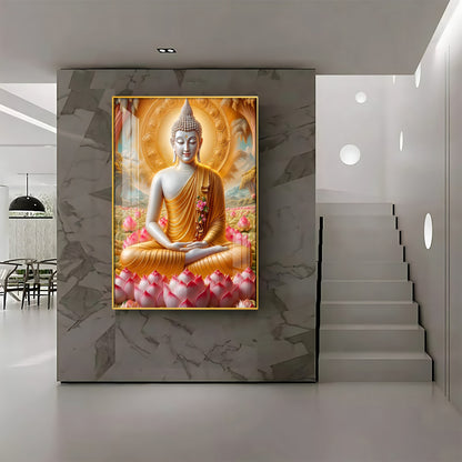 Tamatina Buddha Premium Acrylic Vertical Wall Art