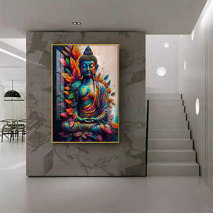 Perpetual Buddha Premium Acrylic Vertical Wall Art