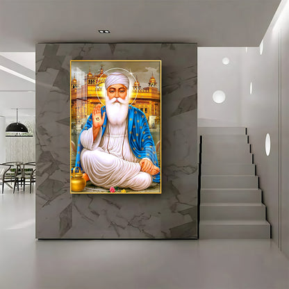 Guidance Of Guru Ji Premium Vertical Acrylic Wall Art