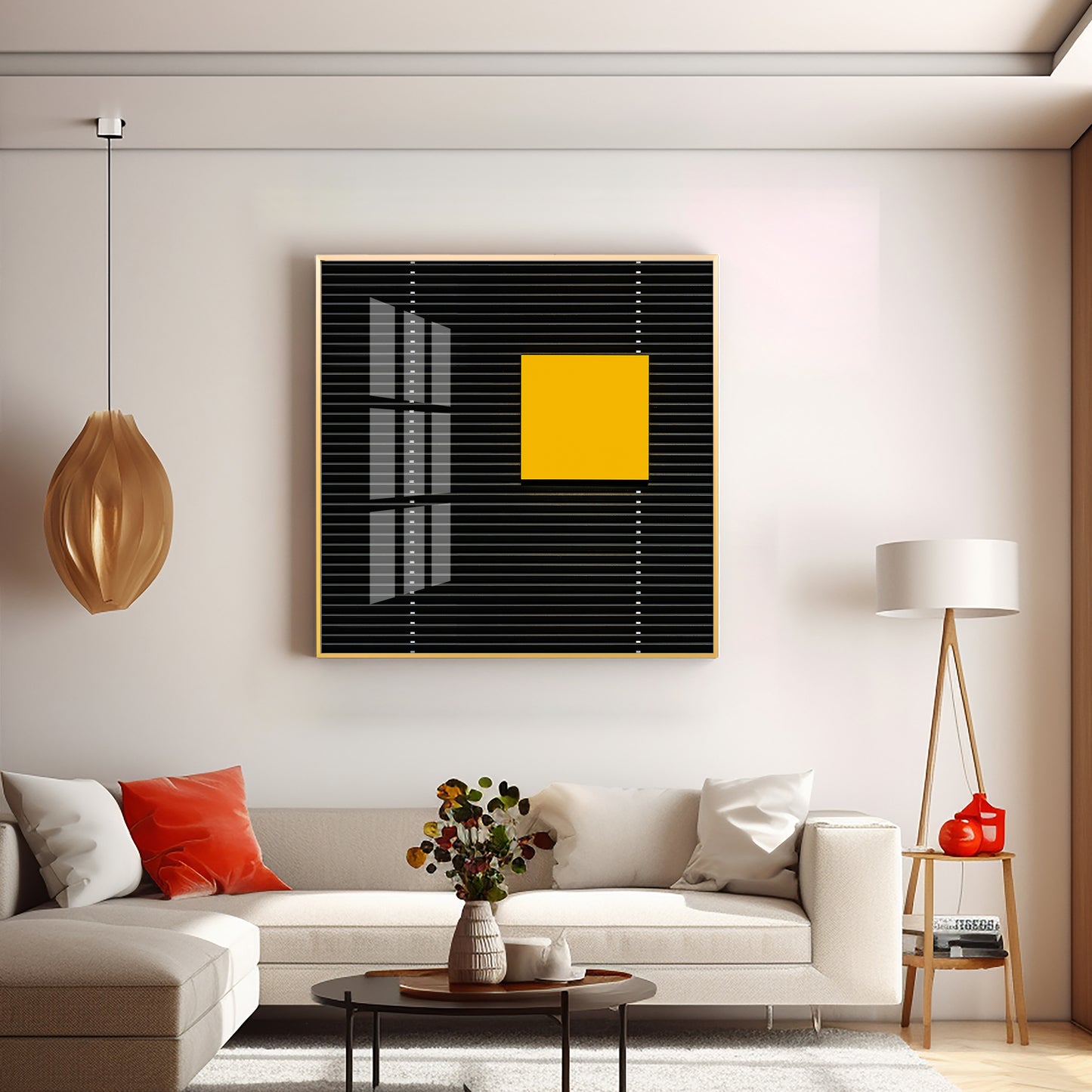 The Open Window Premium Acrylic Sqaure Wall Art