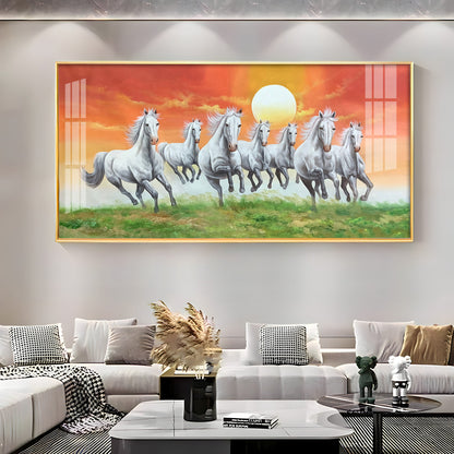 The Rising Sun Premium Acrylic Horizontal Wall Art