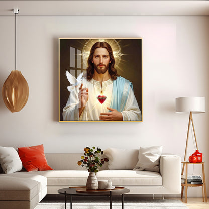 Jesus Christ Premium Acrylic Square Wall Art