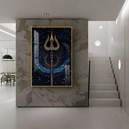 Celestial Guardian Premium Vertical Acrylic Wall Art