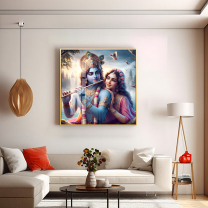 Sacred Love Premium Acrylic Square Wall Art