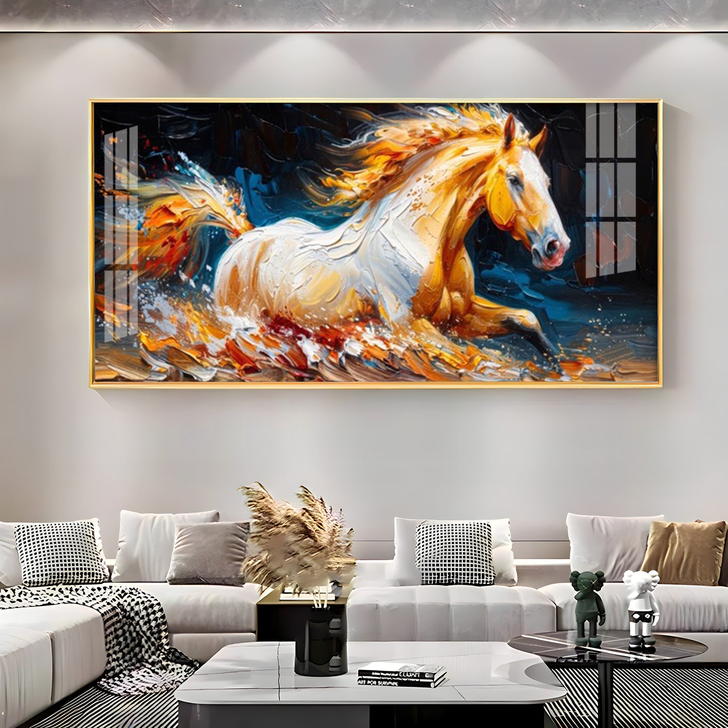 Fantasy Horse Premium Acrylic Horizontal Wall Art