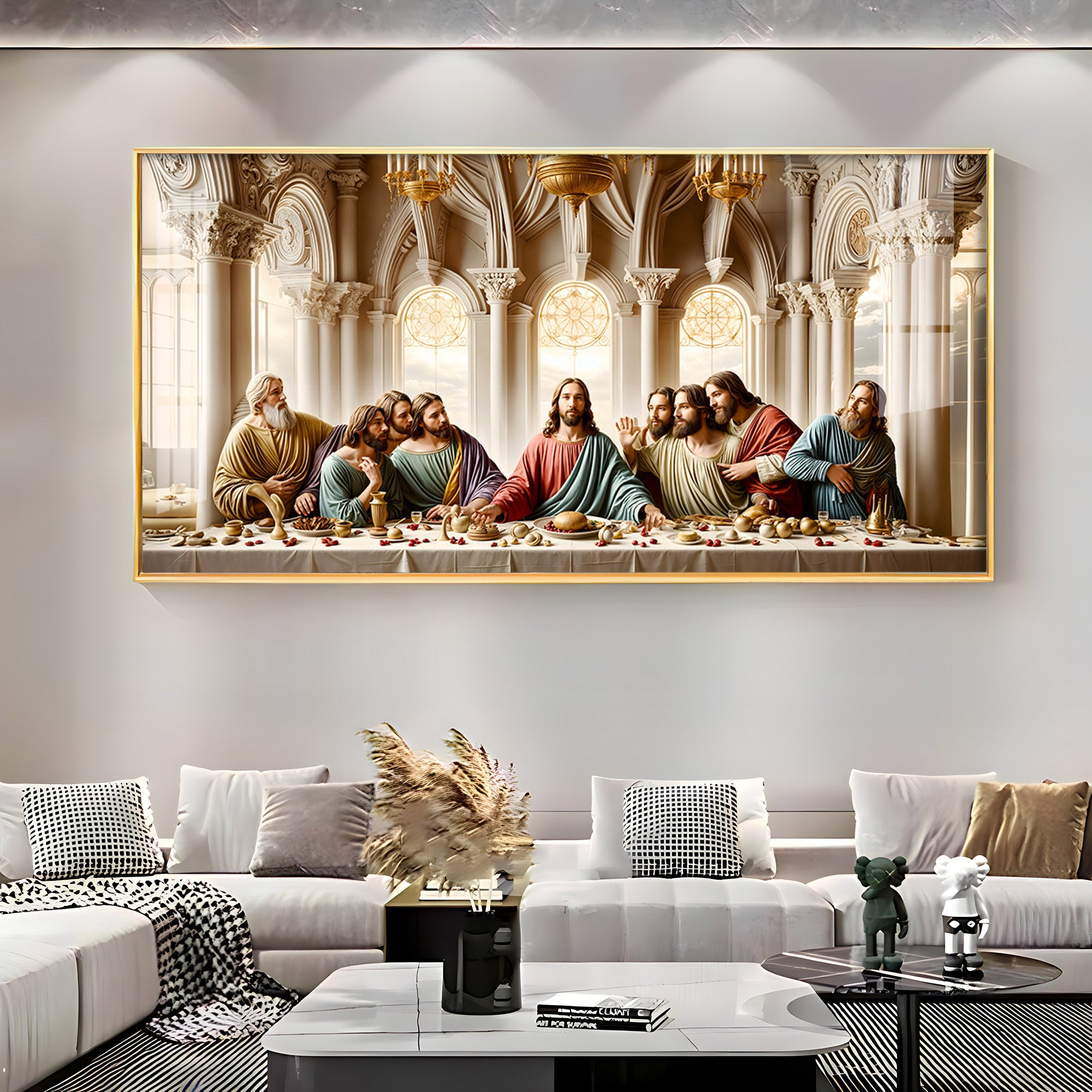 Last Supper Premium Acrylic Horizontal Wall Art