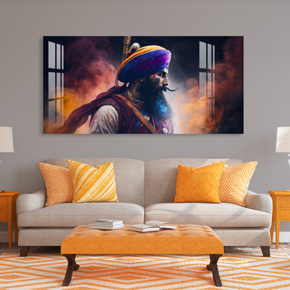 The Resolute Warrior Acrylic Wall Art