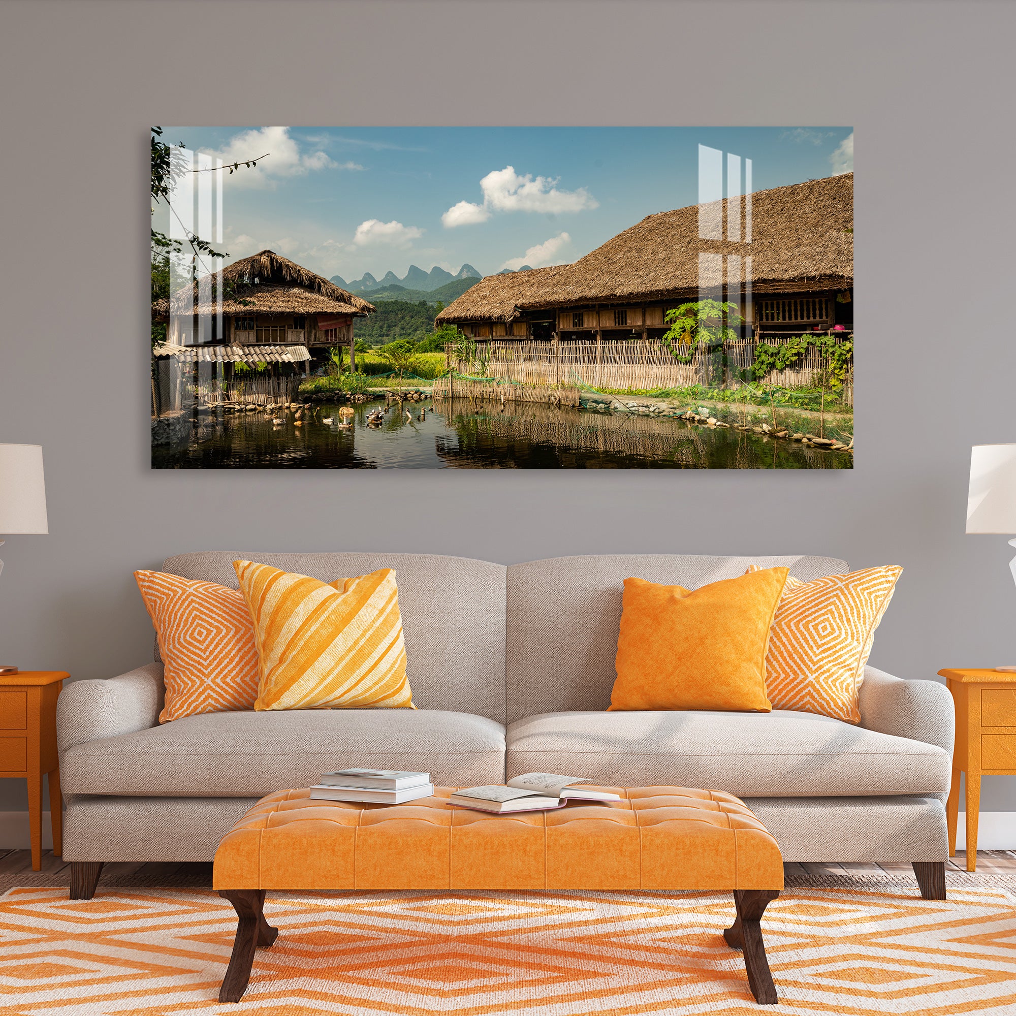 In The Lap of Nature Acrylic Wall Art