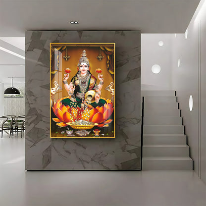 Goddess in Tranquility Premium Vertical Acrylic Wall Art