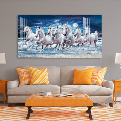 Horses to Milky Way Acrylic Wall Art