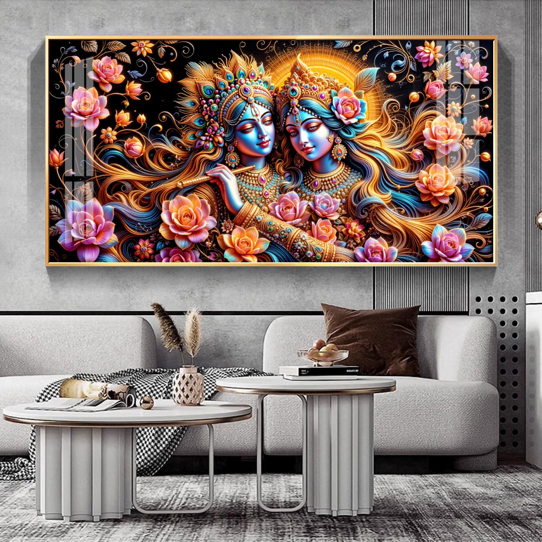 Divine Union Premium Acrylic Horizontal Wall Art