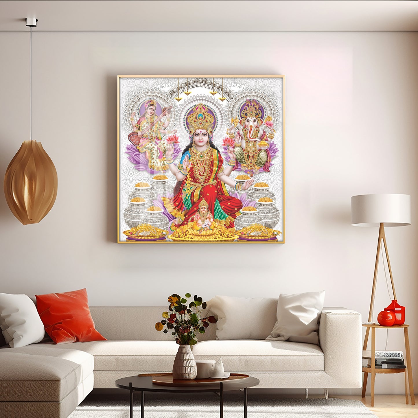 Supreme Deities Premium Acrylic Square Wall Art