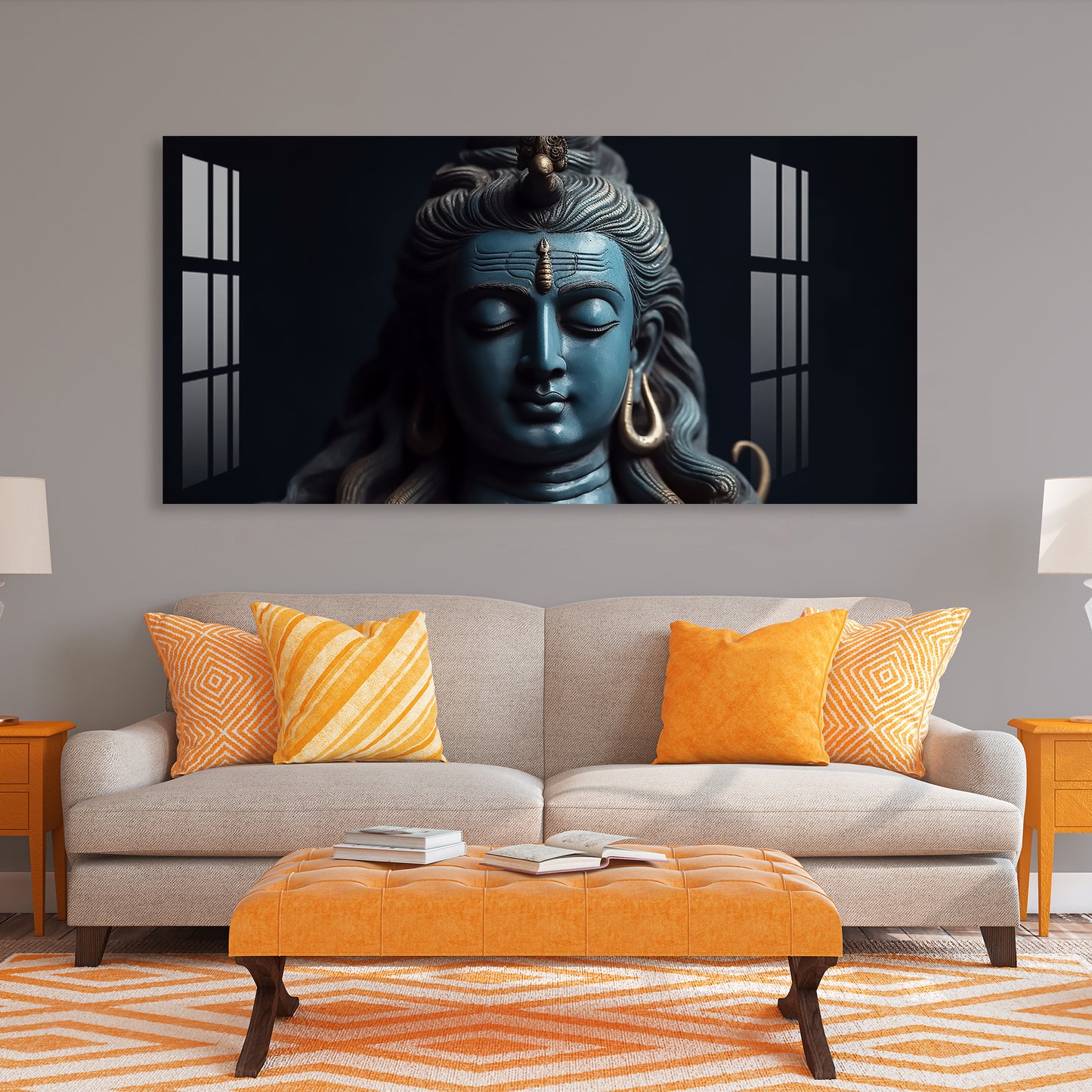 Mahayogi Acrylic Wall Art