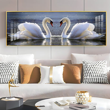 Heartwarming Couple Premium Acrylic Horizontal Wall Art