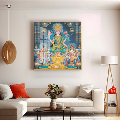 Enhanted Deities Blessings Premium Acrylic Square Wall Art