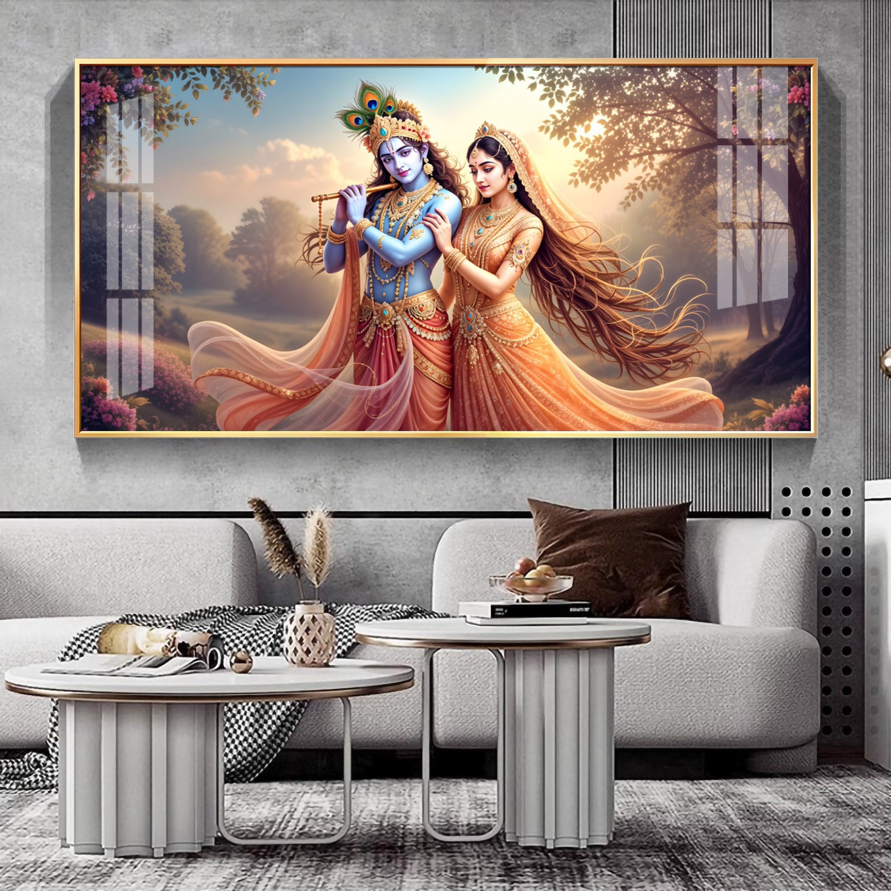Radiant Devotion Premium Acrylic Horizontal Wall Art
