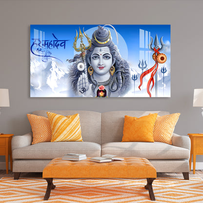 Om Namah Shivay Acrylic Wall Art