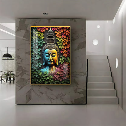 Beautiful Buddha Premium Acrylic Vertical Wall Art