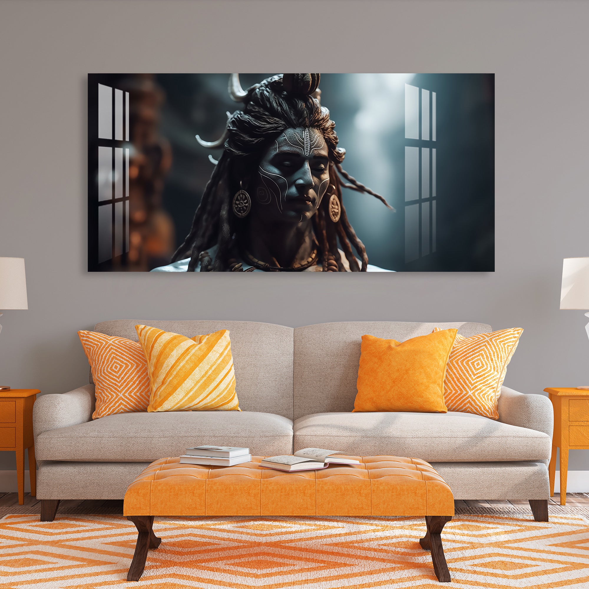Mahakal Acrylic Wall Art